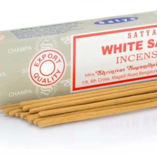 Kadzidełka Nag Champa Satya Biała szałwia