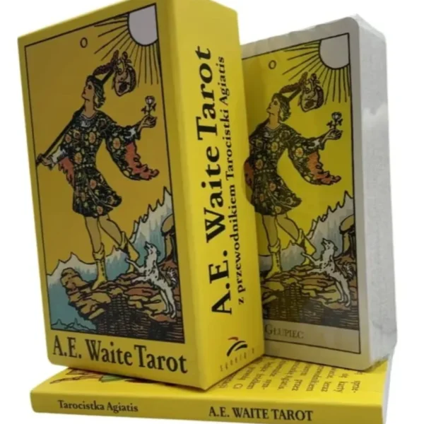 Karty A.E. Waite Tarot z przewodnikiem Tarocistki Agiatis