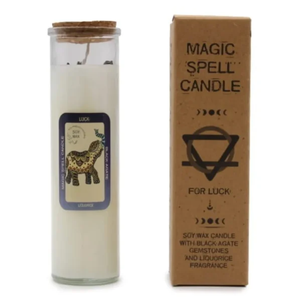 Świeca Magiczne Zaklęcie Szczęście
