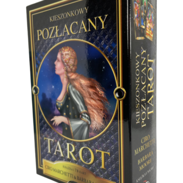 Karty Pozłacany Tarot Kieszonkowy